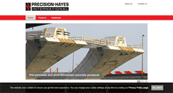 Desktop Screenshot of precision-hayes.com